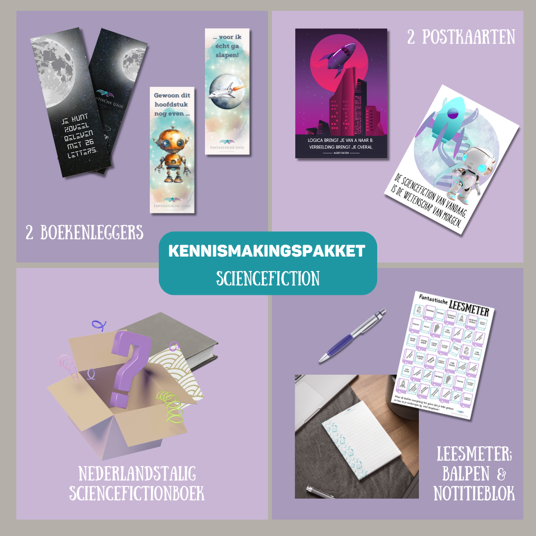 Nieuw: unieke artikelen van de Fantastische Unie voor ‘fantastische’ lezers!